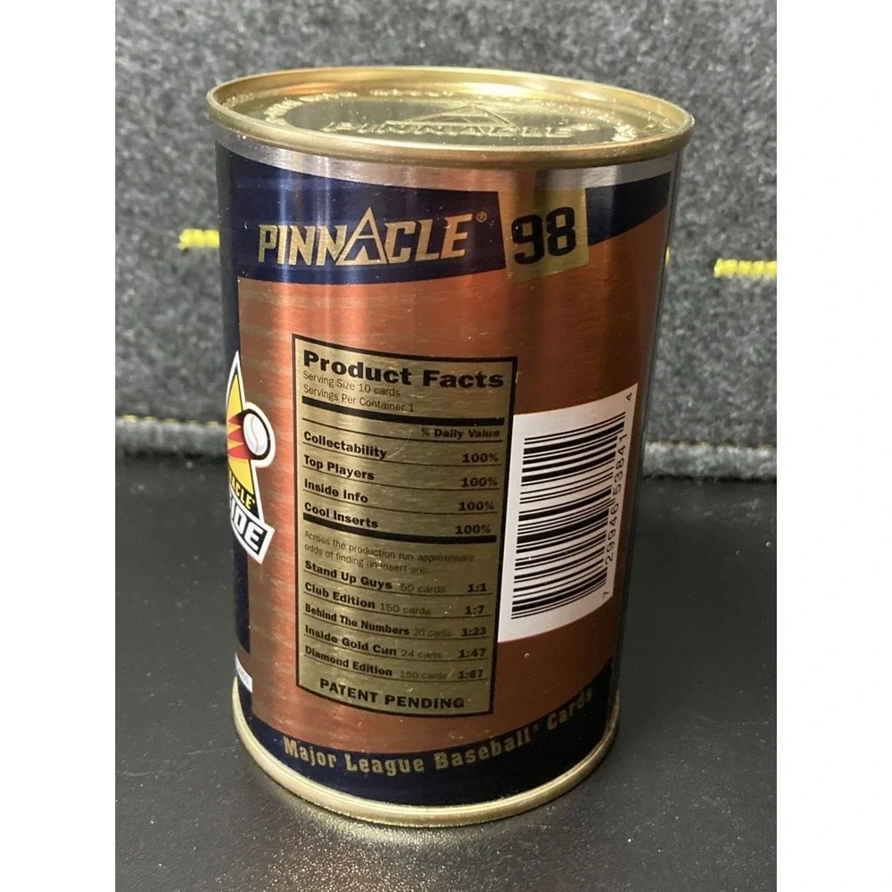 1998 Pinnacle Inside FACTORY SEALED GOLD CAN Tony Gwynn‎ UNOPENED PACK CASE HIT